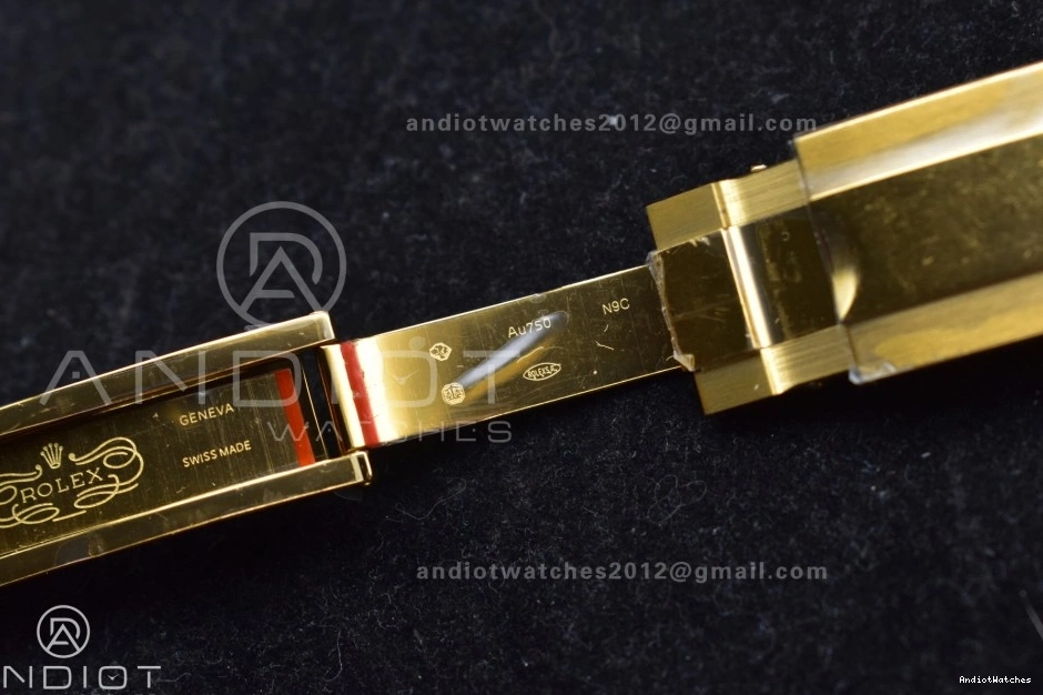 (Weighted) Oysterflex Sophisticated Edition Daytona on QF 126518 YG V6 Black Strap Best 807 Dial SH4131 1:1 1108